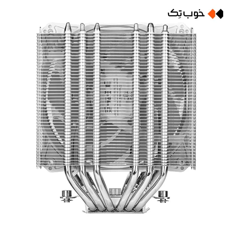 خنک کننده پردازنده سیلوراستون مدل Hydrogon D120W ARGB — تصویر ۹