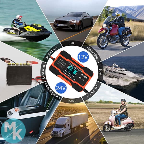 شارژر باتری هوشمند برند NEXPEAK مدل NC201 — تصویر ۹