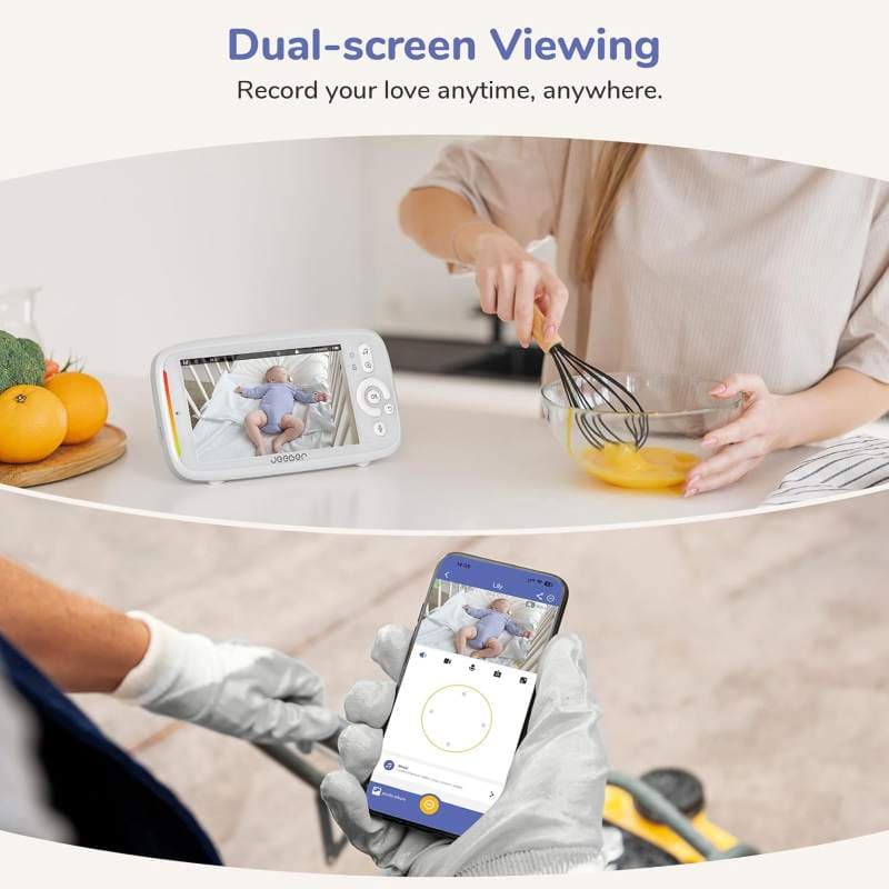 پیجر تصویری اتاق کودک برند jeeber مدل ‎VB805Pro — تصویر ۱۲