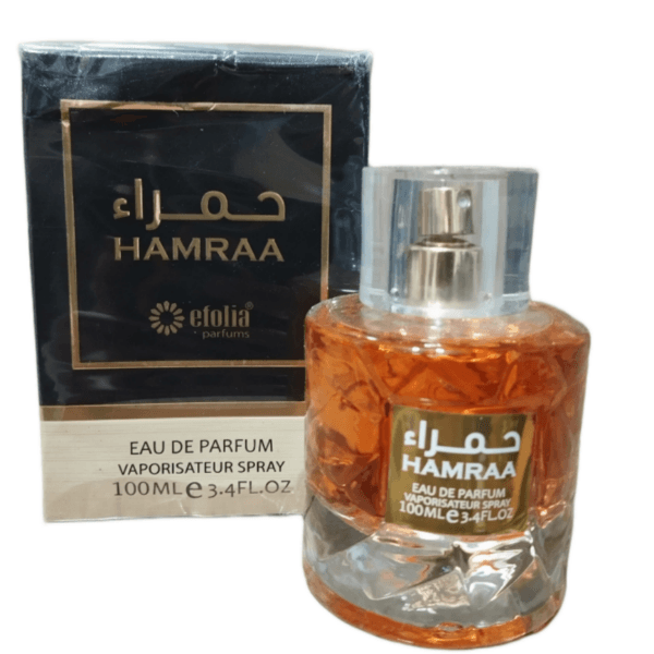 ادکلن حمراء(حمرا) شرکت ایفولیا امارات HAMRAA efolia حجم 100 میل اصلی