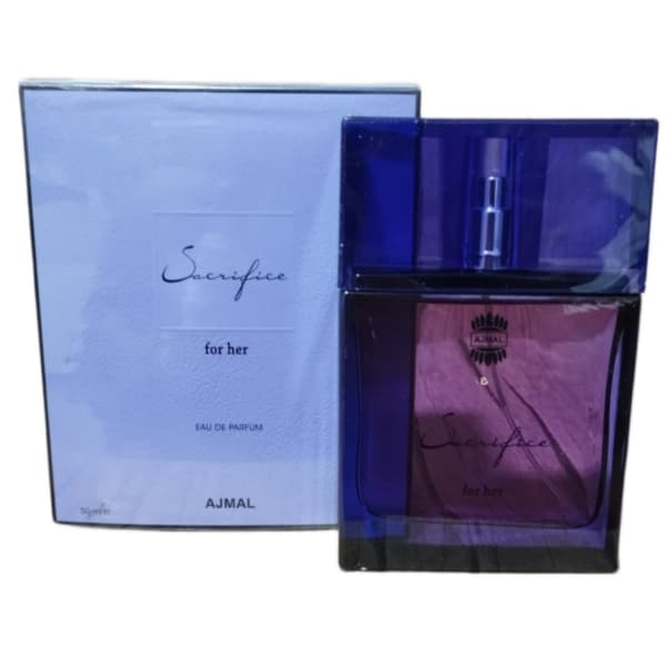 ادکلن ساکریفایس شرکت اجمل زنانه Sacrifaice For Her Ajmal حجم 50 میل اصلی