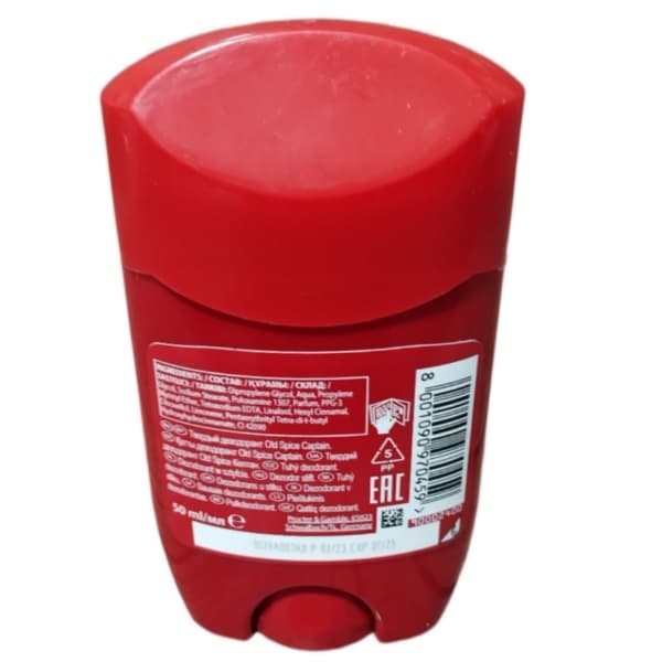 مام استیک اولد اسپایس مدل CAPTAIN مردانه Old Spice حجم 50 میل اصلی — تصویر ۷