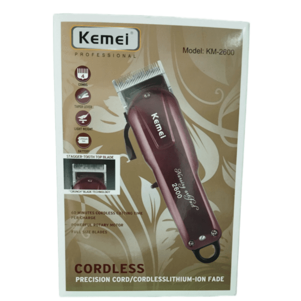 ماشین اصلاح کیمی مدل KM-2600