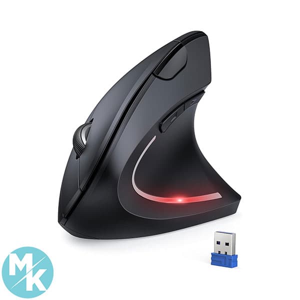ماوس ارگونومیک بی سیم برند TECKNET مدل TK-MS007