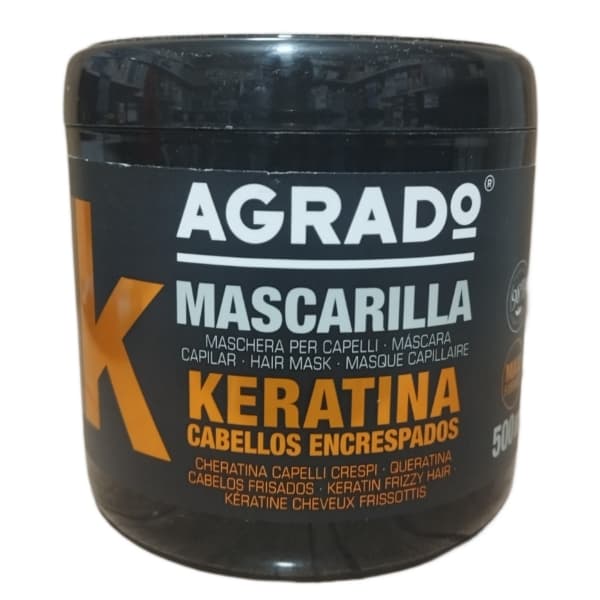 ماسک مو کراتینه آگرادو (اگرادو) AGRAD HAIR MASK KERATIN حجم 500 میل اصلی — تصویر ۳