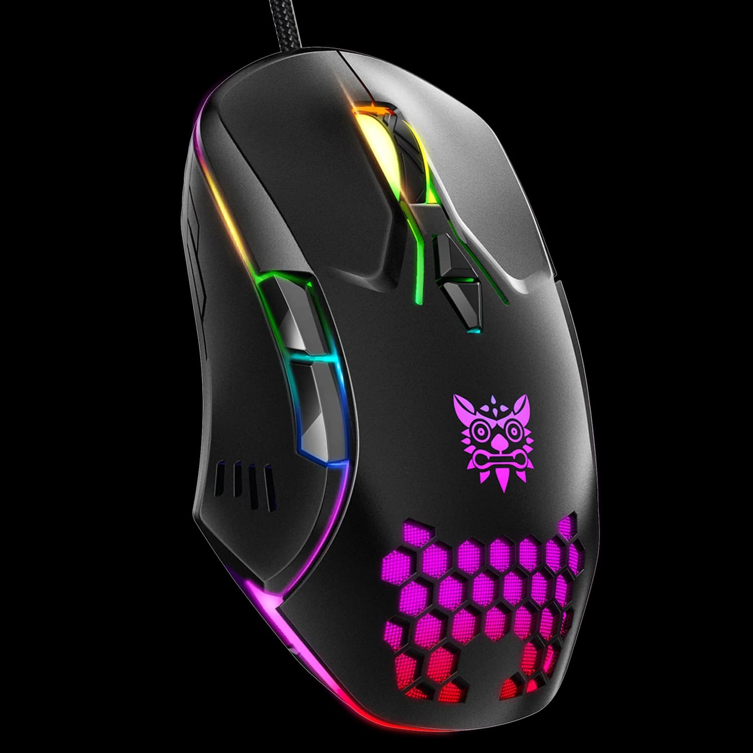 ماوس گیمینگ سیمی ONIKUMA CW902 Wired Gaming Mouse | RGB رنگی، ارگونومیک، دقت بالا