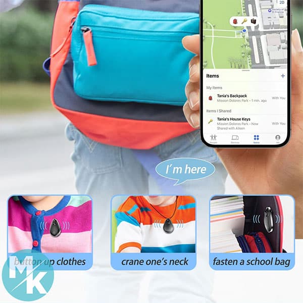 تگ ردیاب هوشمند برند dibdib مدل UTAG 4pack — تصویر ۴