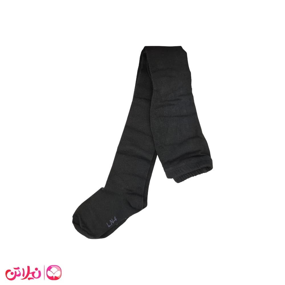 جوراب شلواری بچگانه لاچین ساده سایز4و5