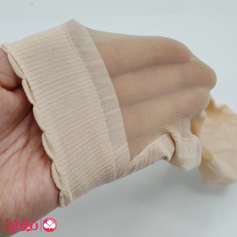 جوراب زنانه شیشه ای نگین مدل 91 — تصویر ۷