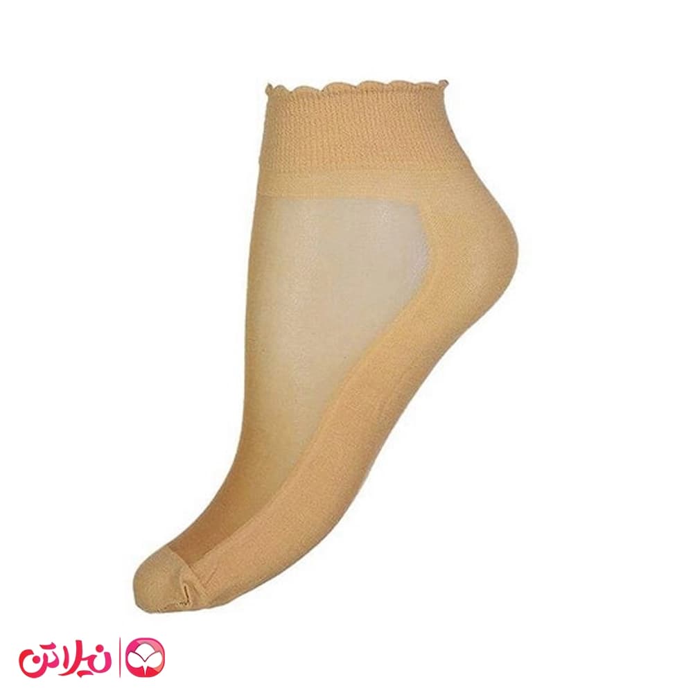 جوراب زنانه شیشه ای نگین مدل 91