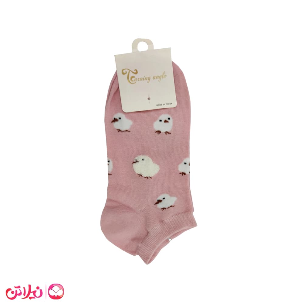 جوراب زنانه مچی طرح جوجه مدل 81