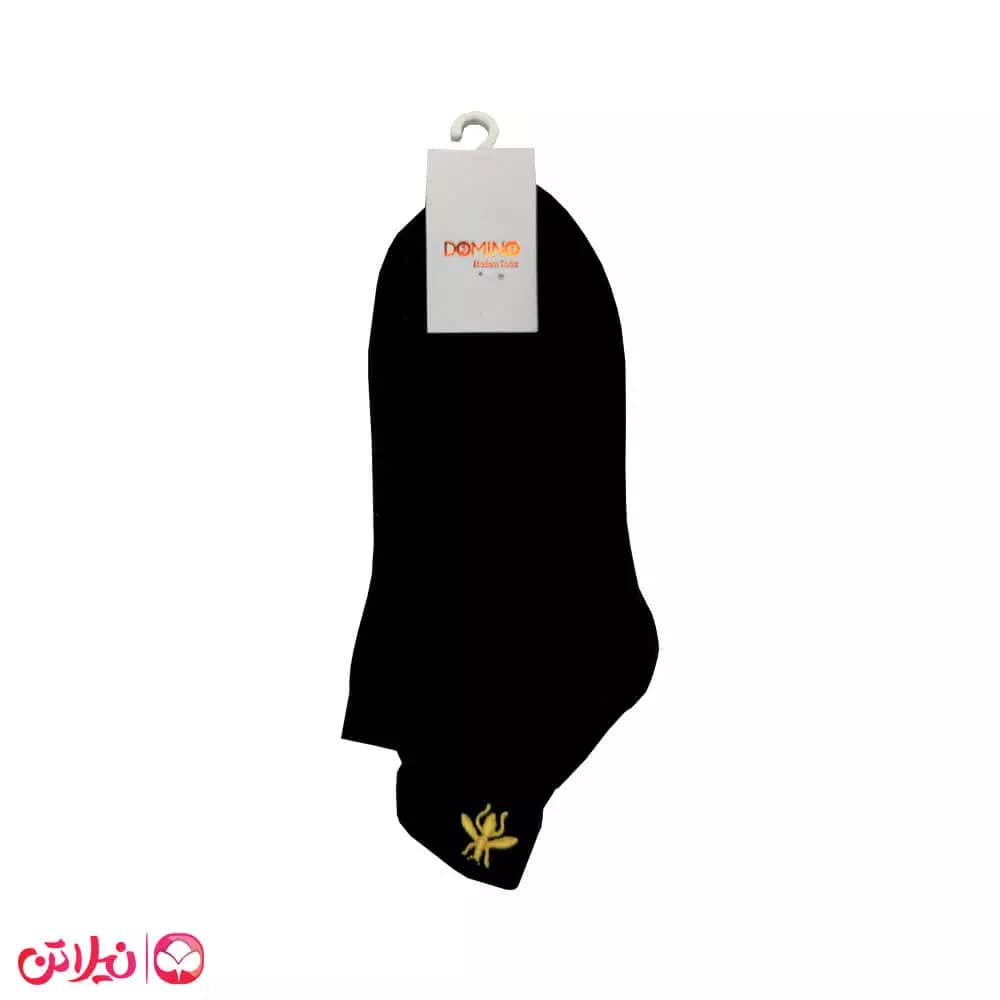 جوراب زنانه دومینو پشت لبه دار