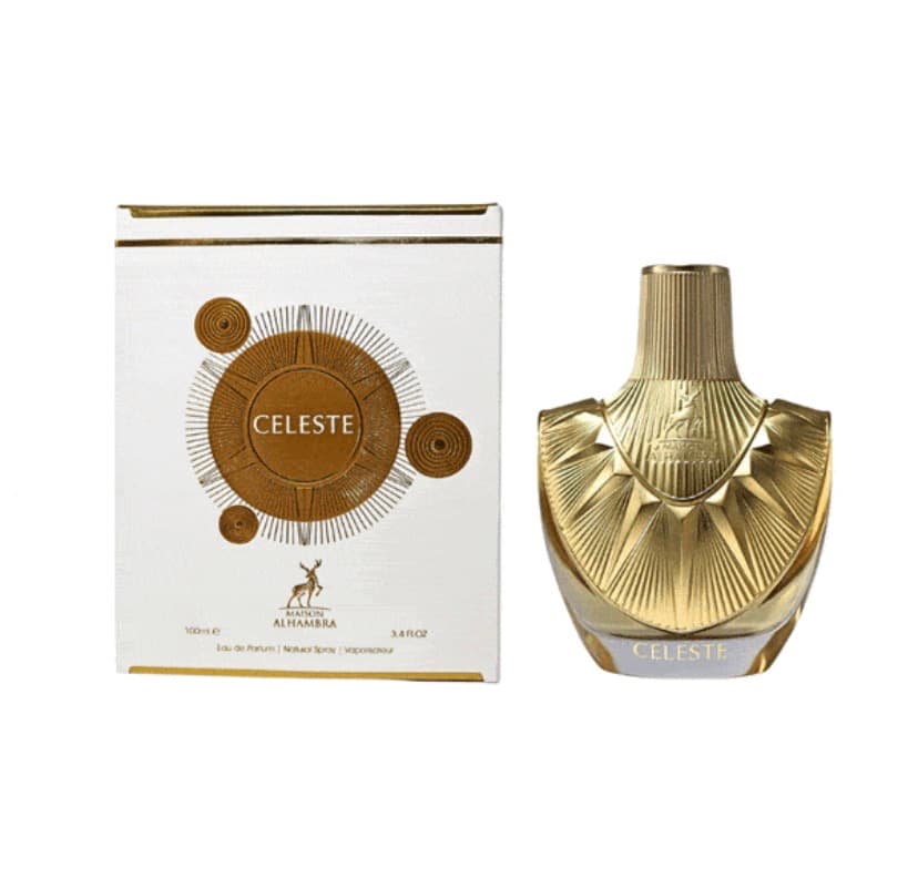 دکانت 10 میل ادکلن زنانه الحمبرا مدل سلست Celeste رایحه ژان پل گوتیه دیواین — تصویر ۳