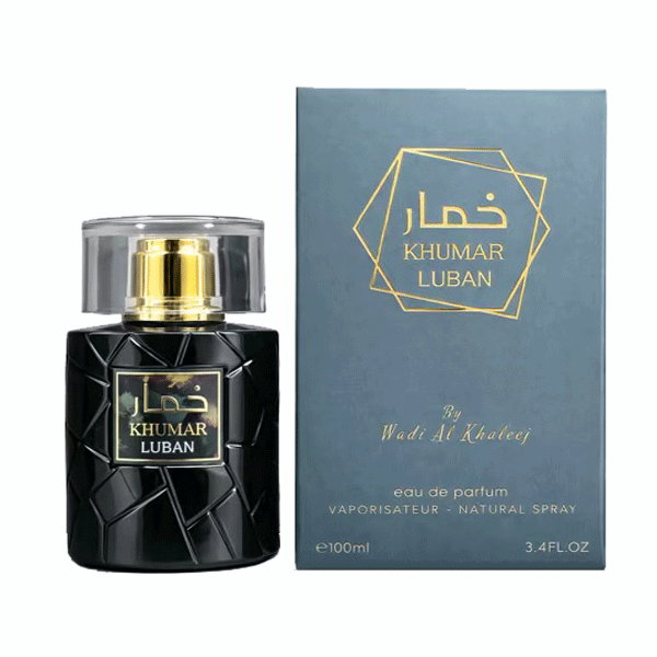 ادکلن وادی الخلیج مدل خمار لوبان مشابه رایحه آمواج پورپوس 50 — تصویر ۲