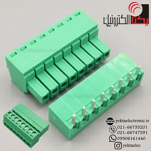 ترمینال فونیکس 8 پین رایت انگل 3.5 میلیمتر