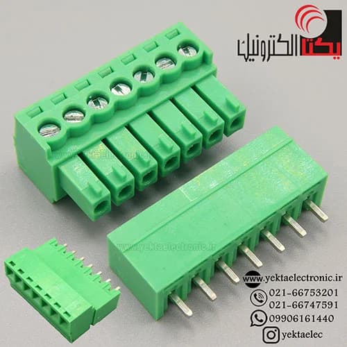 ترمینال فونیکس 7 پین صاف 3.5 میلیمتر — تصویر ۳