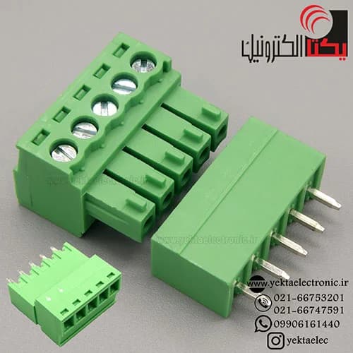 ترمینال فونیکس 5 پین صاف 3.5 میلیمتر — تصویر ۳