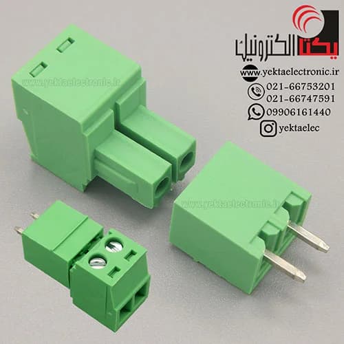 ترمینال فونیکس 2 پین صاف 3.5 میلیمتر — تصویر ۳