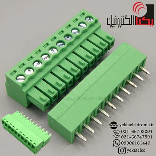 ترمینال فونیکس 10 پین صاف 3.81 میلیمتر — تصویر ۳