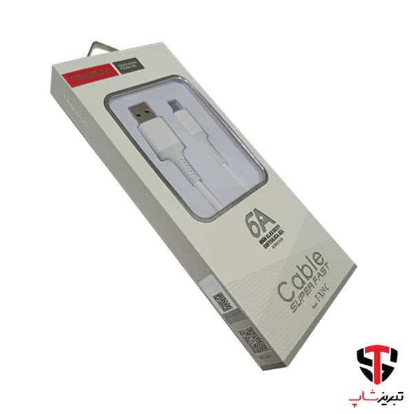 کابل شارژ تایپ سی ترانیو مدل T-X19C — تصویر ۳