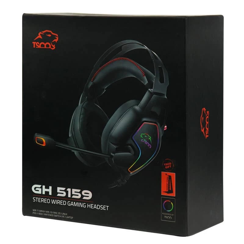 هدست مخصوص بازی تسکو مدل GH 5159 — تصویر ۹