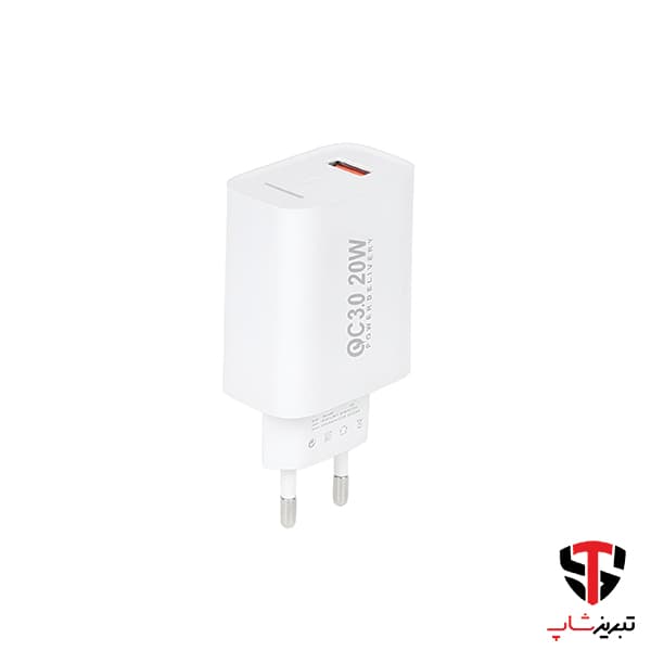 شارژر ترانیو مدل T-SE8 به همراه کابل microUSB — تصویر ۴