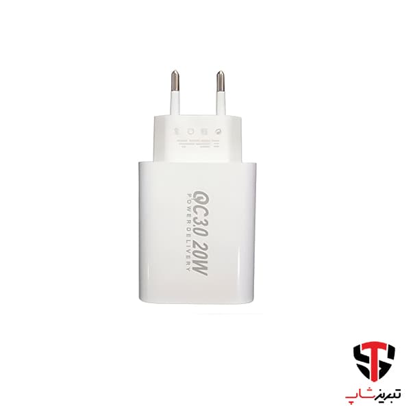 شارژر ترانیو مدل T-SE8 به همراه کابل microUSB — تصویر ۵