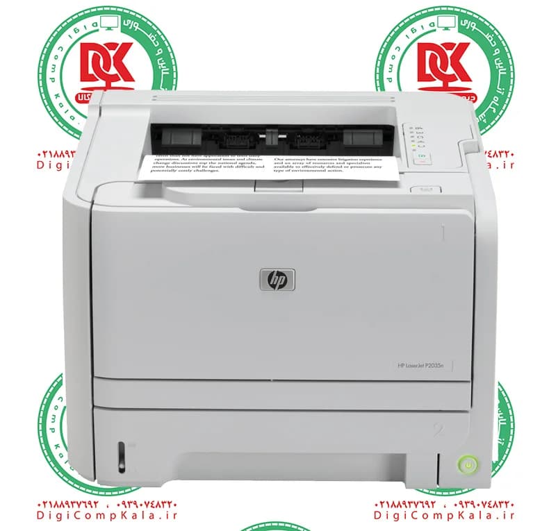 پرینتر لیزری اچ پی مدل HP LaserJet P2035 — تصویر ۶