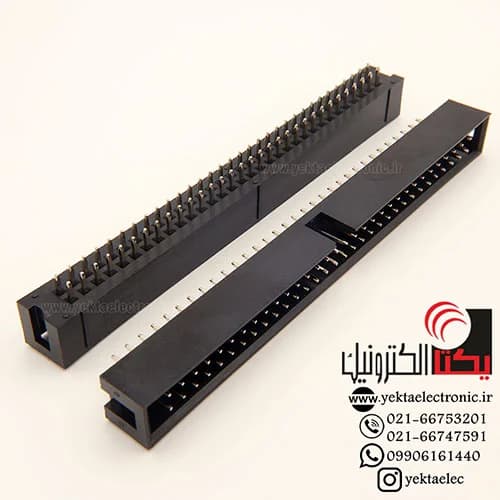 باکس هدر 64 پین نری رایت انگل 2.54میلیمترBOX64 — تصویر ۳