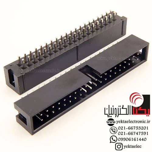 باکس هدر 40 پین نری صاف 2.54 میلیمترBOX40 — تصویر ۲