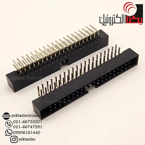 باکس هدر 40 پین نری صاف 2.54 میلیمترBOX40 — تصویر ۶