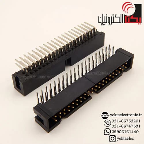 باکس هدر 40 پین نری صاف 2.54 میلیمترBOX40 — تصویر ۳