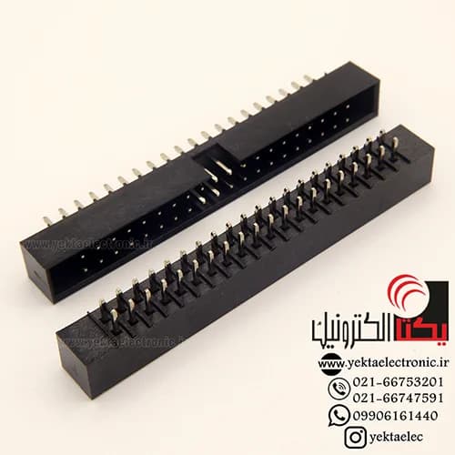 باکس هدر 40 پین نری صاف 2.54 میلیمترBOX40 — تصویر ۵