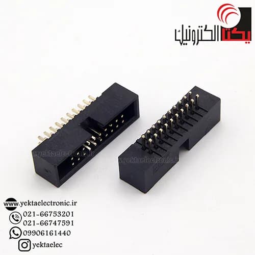 باکس هدر 20 پین نری رایت انگل 2.54میلیمترBOX20 — تصویر ۸