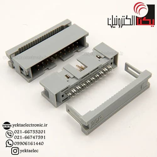 باکس هدر 20 پین نری رایت انگل 2.54میلیمترBOX20 — تصویر ۴