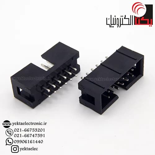 باکس هدر 12پین نری صاف 2.54 میلیمترBOX12 — تصویر ۲