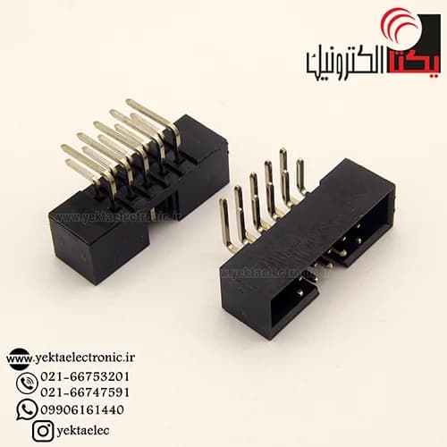 باکس هدر 10 پین نری رایت انگل 2.54میلیمترBOX10 — تصویر ۶