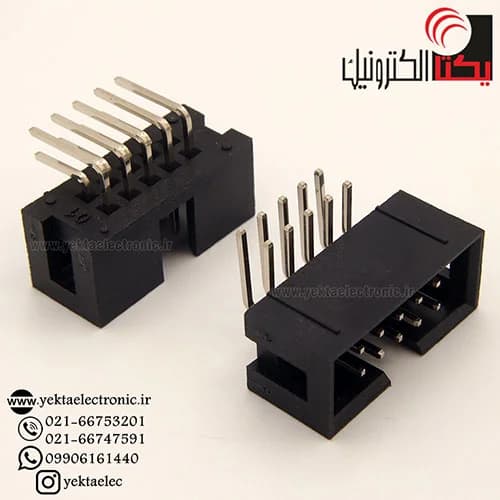 باکس هدر 10 پین نری رایت انگل 2.54میلیمترBOX10 — تصویر ۲