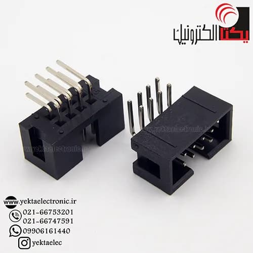 باکس هدر 8 پین نری صاف 2.54 میلیمترBOX8 — تصویر ۳