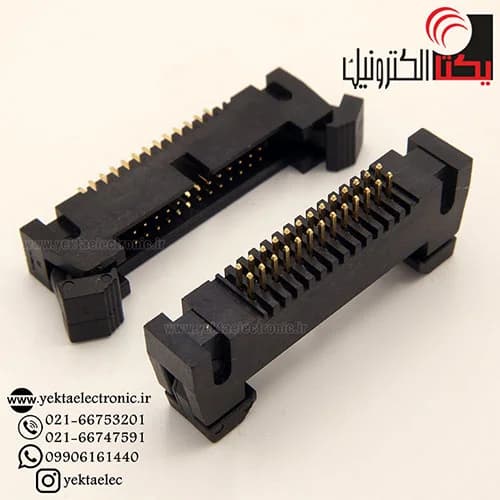 باکس هدر قفلدار PHL نری صاف 1.27 میلیمتر 26 پین(PHL26) — تصویر ۳
