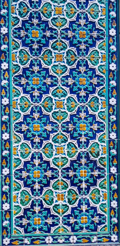 پوستر دیواری طرح کاشی سنتی مسجدی — تصویر ۲