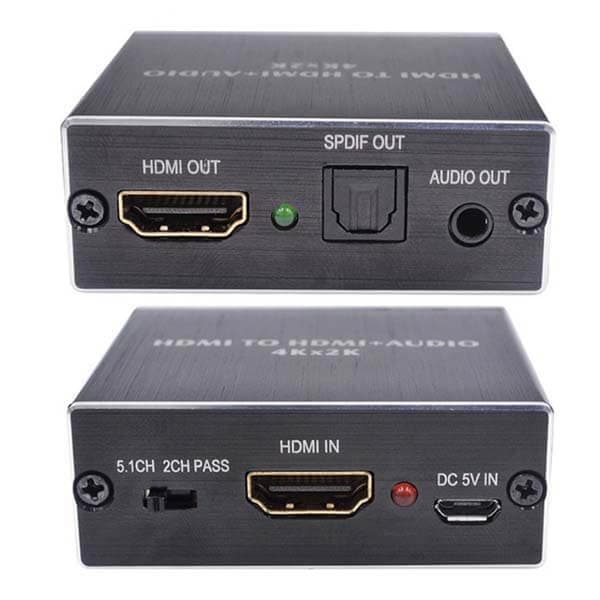 جدا کننده صدا و تصویر HDMI به دیجیتال