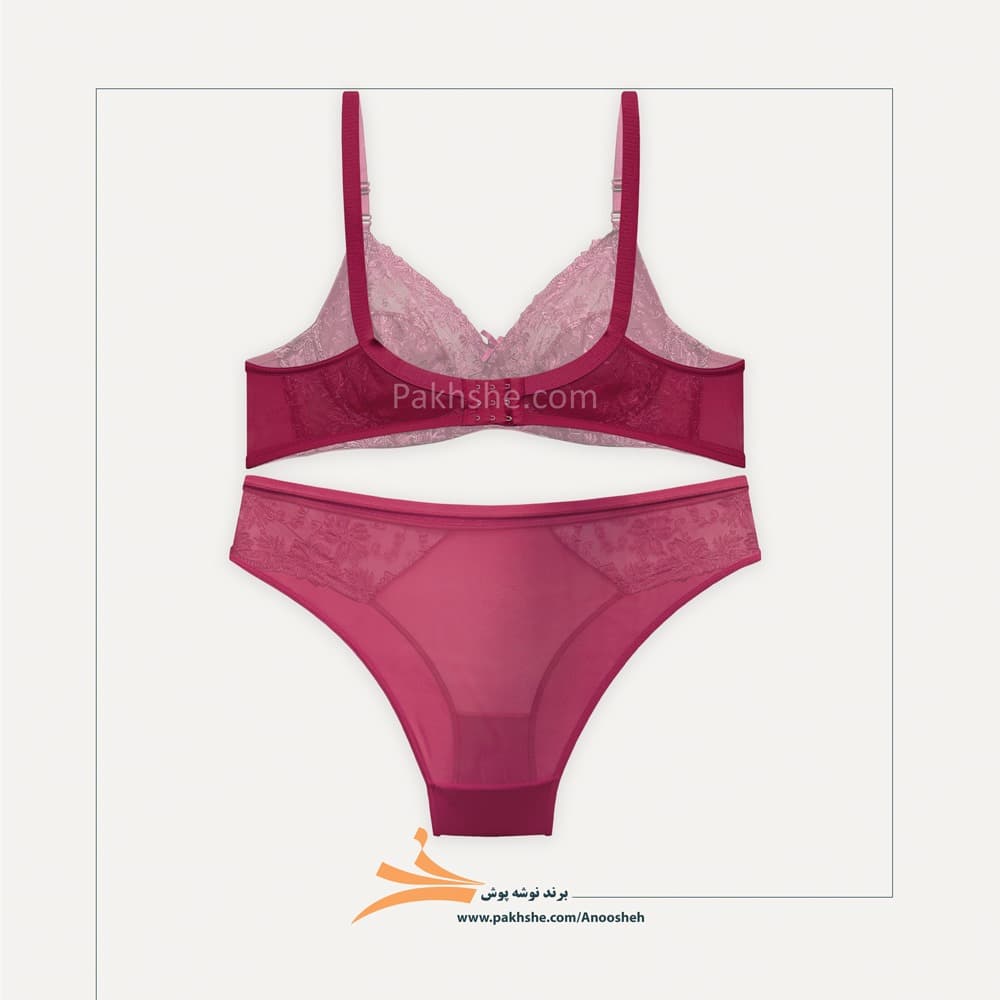 ست سایز بزرگ ارغوانی فول کاور برند نوشه پوش کد 49127 — تصویر ۳