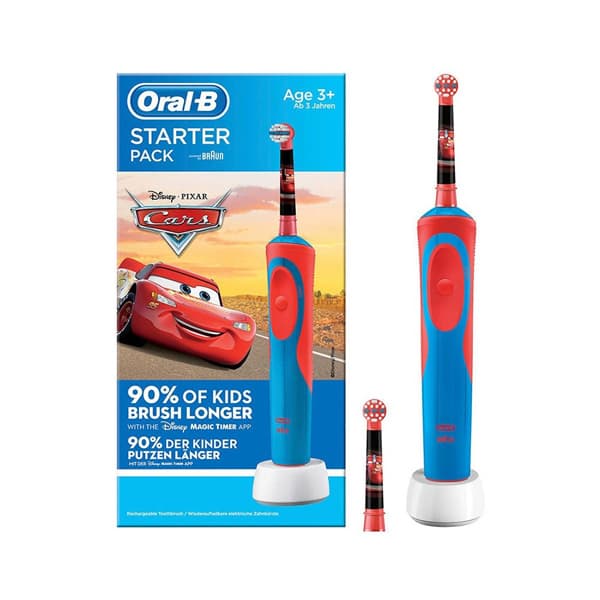 مسواک برقی کودک اورال بی Oral B مدل Cars Starter Pack