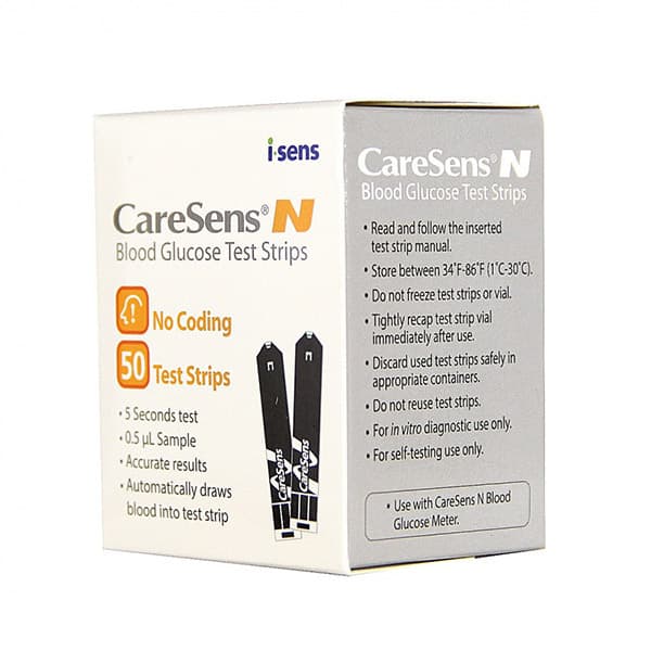 نوار تست قند خون کرسنس CARESENSE — تصویر ۴
