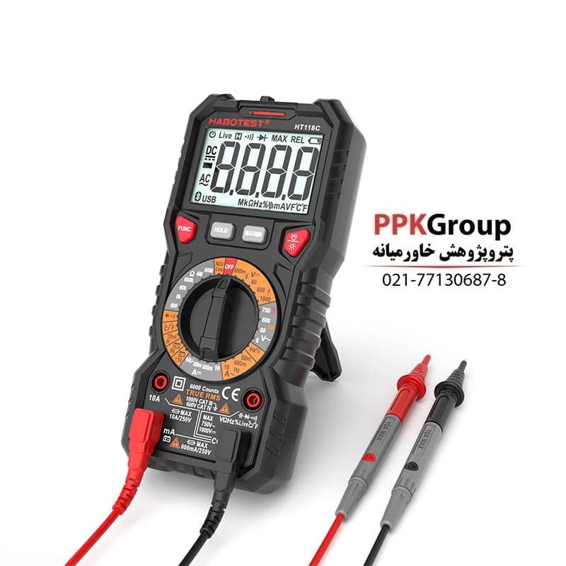 مولتی متر دیجیتال هابوتست مدل HT118C — تصویر ۸