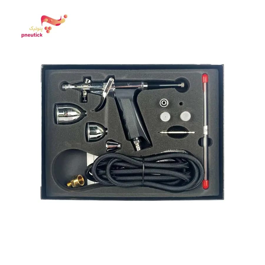 ست ایربراش تفنگی کاسه‌رو PRO مدل ms_01K