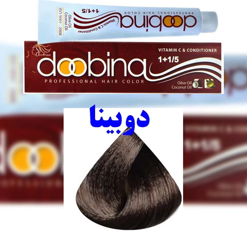 رنگ موی دوبینا شماره 5/68 رنگ قهوه ای تنباکویی
