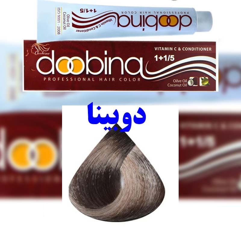 رنگ موی دوبینا شماره 8/2 رنگ بلوند خاکستری متوسط