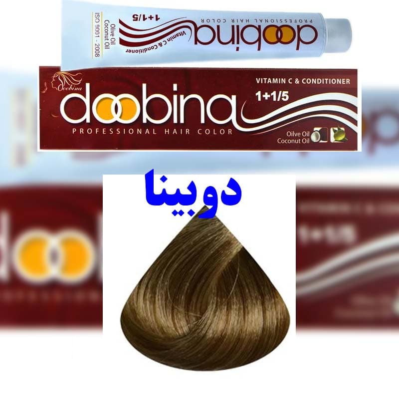 رنگ موی دوبینا شماره 8/5 رنگ بلوند طلایی روشن